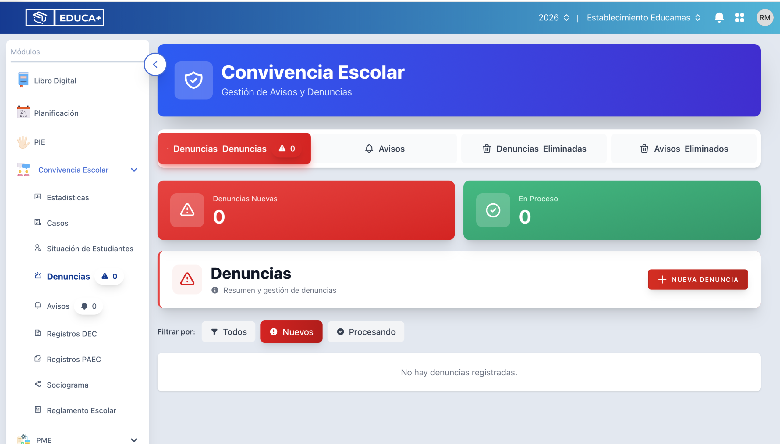 Calificaciones Educa+